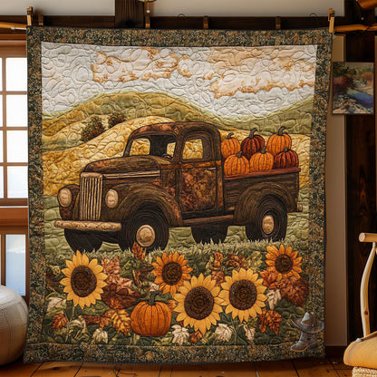 Harvest Vintage Truck WN1511062CL Quilt