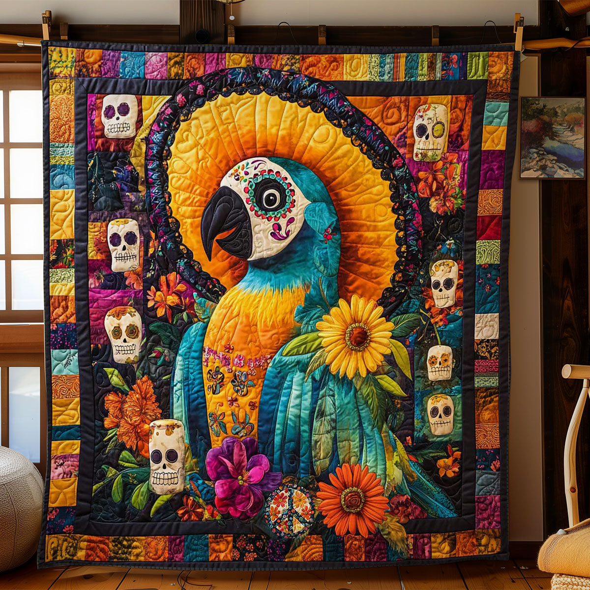 Parrot Glow WN2211010CL Quilt