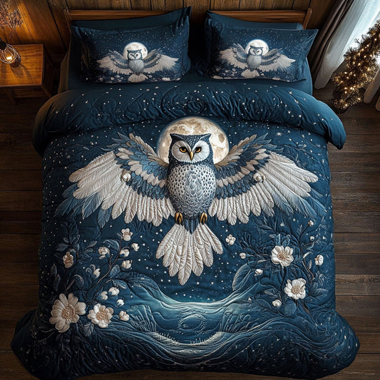 Midnight Winter Owl WY1904038CL Duvet Cover Set