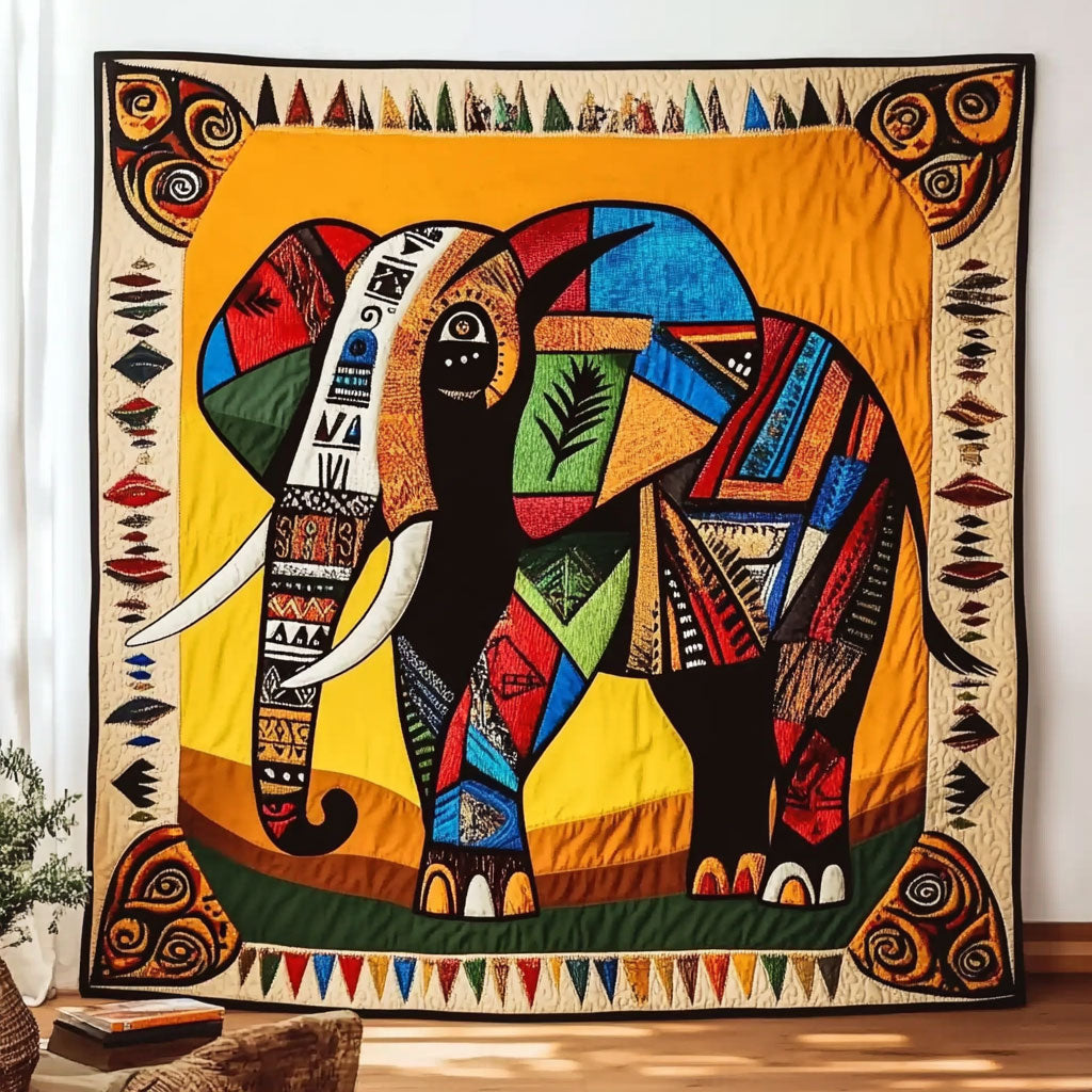 Elephant Origin Song WN0910024CL Quilt