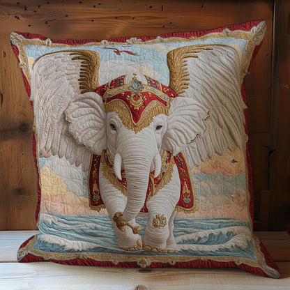 Royal Elephant In Ocean WY1102140CL Quilt Pillow Case