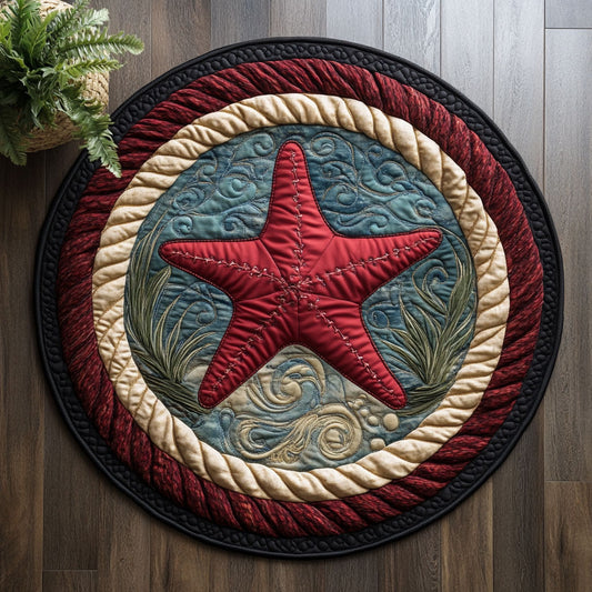 Starfish CM1705006CL Quilted Round Mat