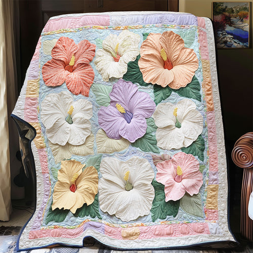 Hibiscus Dreams YR1501035CL Quilt