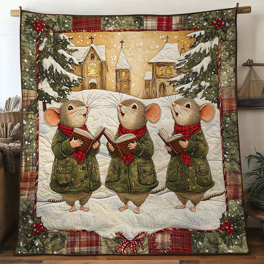 Peaceful Carol Mouse WN1311084CL Quilt