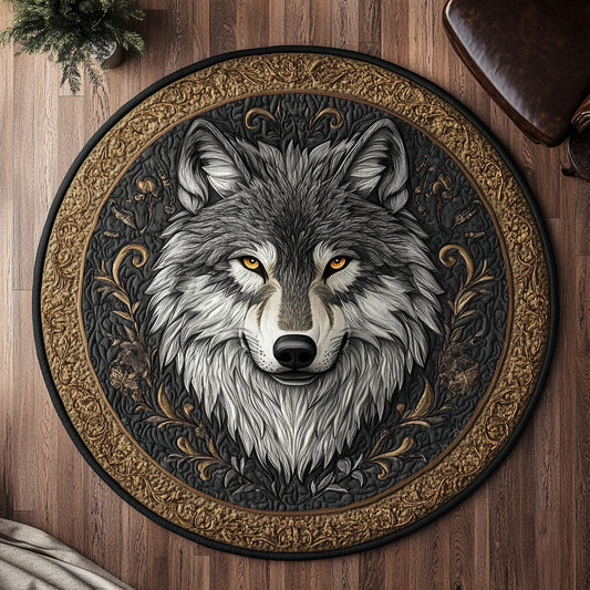 Royal Wolf CW0608013CL Quilted Round Mat
