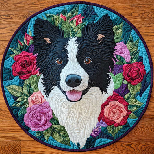 Emotional Dog CQ2404025CL Quilted Round Mat