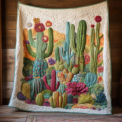 Cacti Dream CW2005261CL Quilt