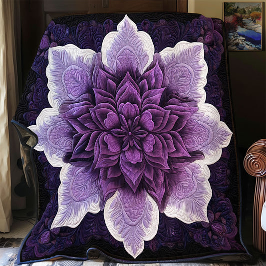 Mystic Flower Bloom WY0801039CL Quilt