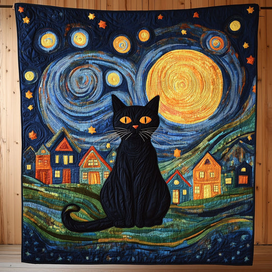 Celestial Cat PC2108065CL Quilt