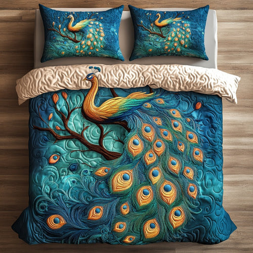 Charming Peacock XR2209012CL Duvet Cover Set