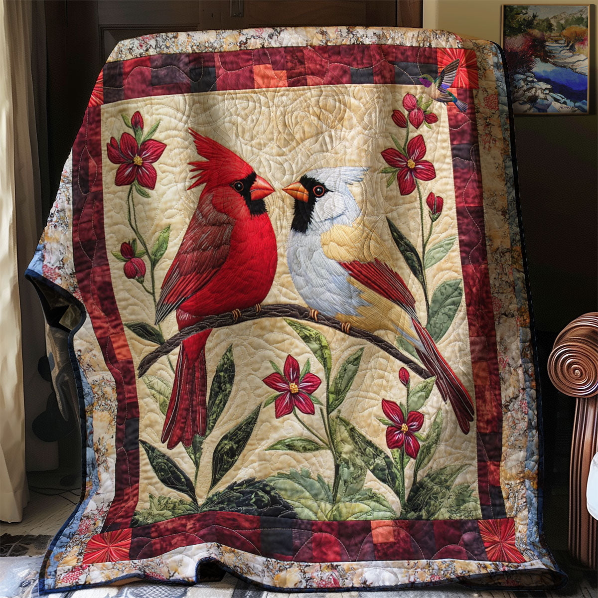 Cardinal Symphony WJ2612008CL Quilt