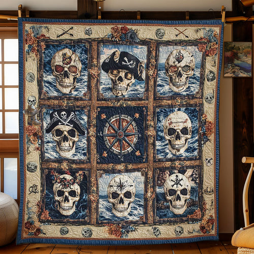 Mariner’s Skull Quilt WN1212045CL Quilt