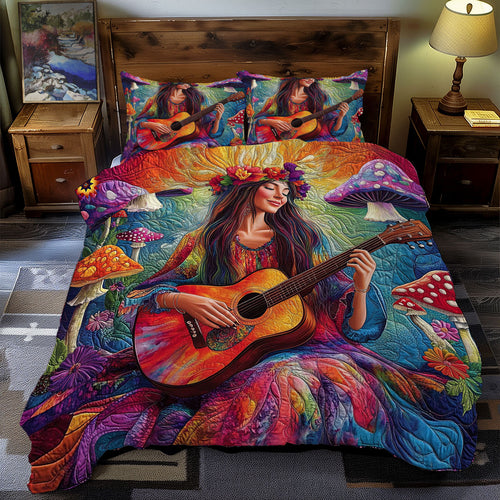 Hippie Girl WY0312072CL Duvet Cover Set
