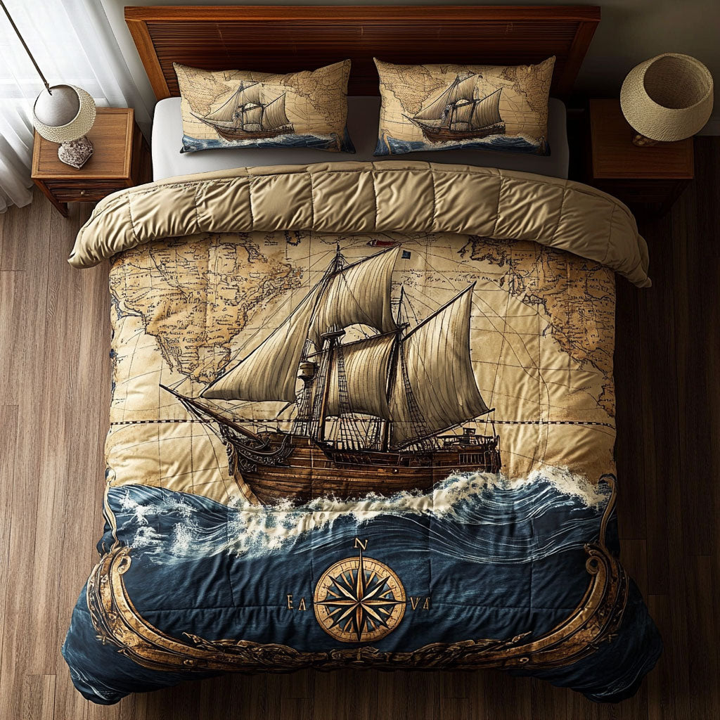 Compass And Sails WY1808074CL Duvet Cover Set