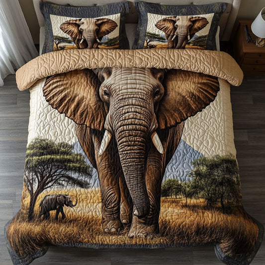 Elephant In Forest WY2202026CL Duvet Cover Set