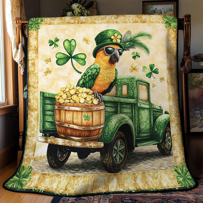 Festive Parrot Truck WN2712008CL Quilt