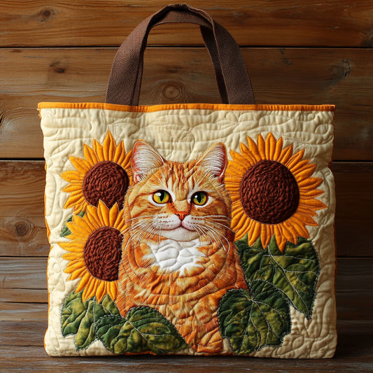 Garden Meow CP2909025CL Quilted Tote Bag