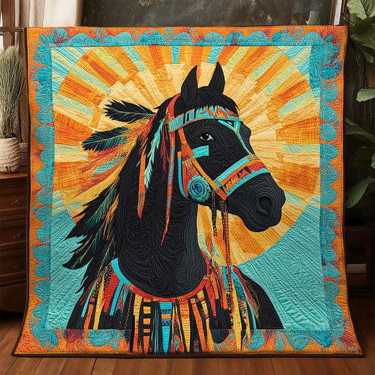 Native American Horse WX1906029CL Quilt