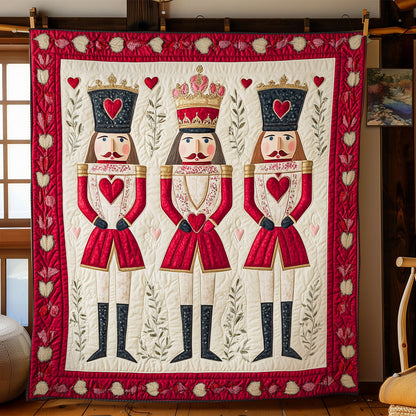 Heart Valentine Nutcracker WY0301046CL Quilt