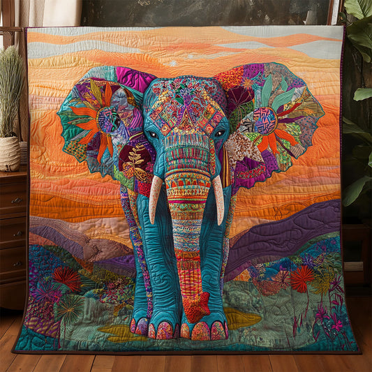 Mandala Elephant WX1906023CL Quilt