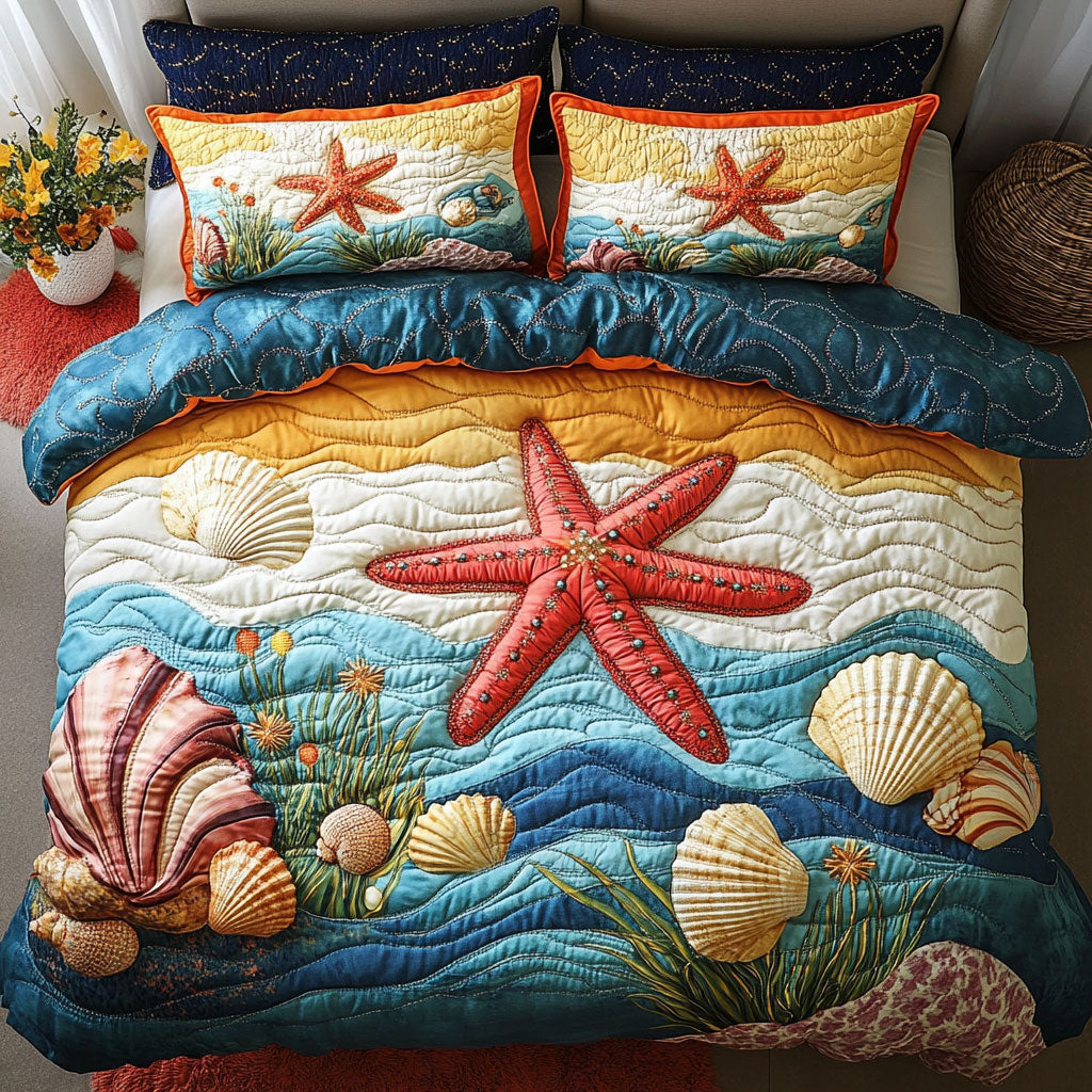 Seaside Flame CP0809052CL Duvet Cover Set