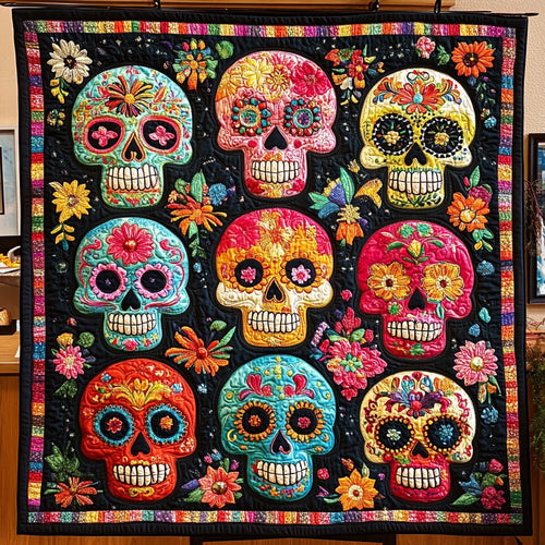 The Dreaming Calavera WJ1908008CL Quilt