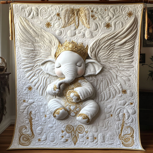 Elephant Angel WY1706008CL Quilt