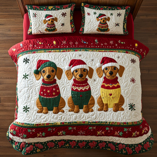 Xmas Puppy CP2006026CL Duvet Cover Set
