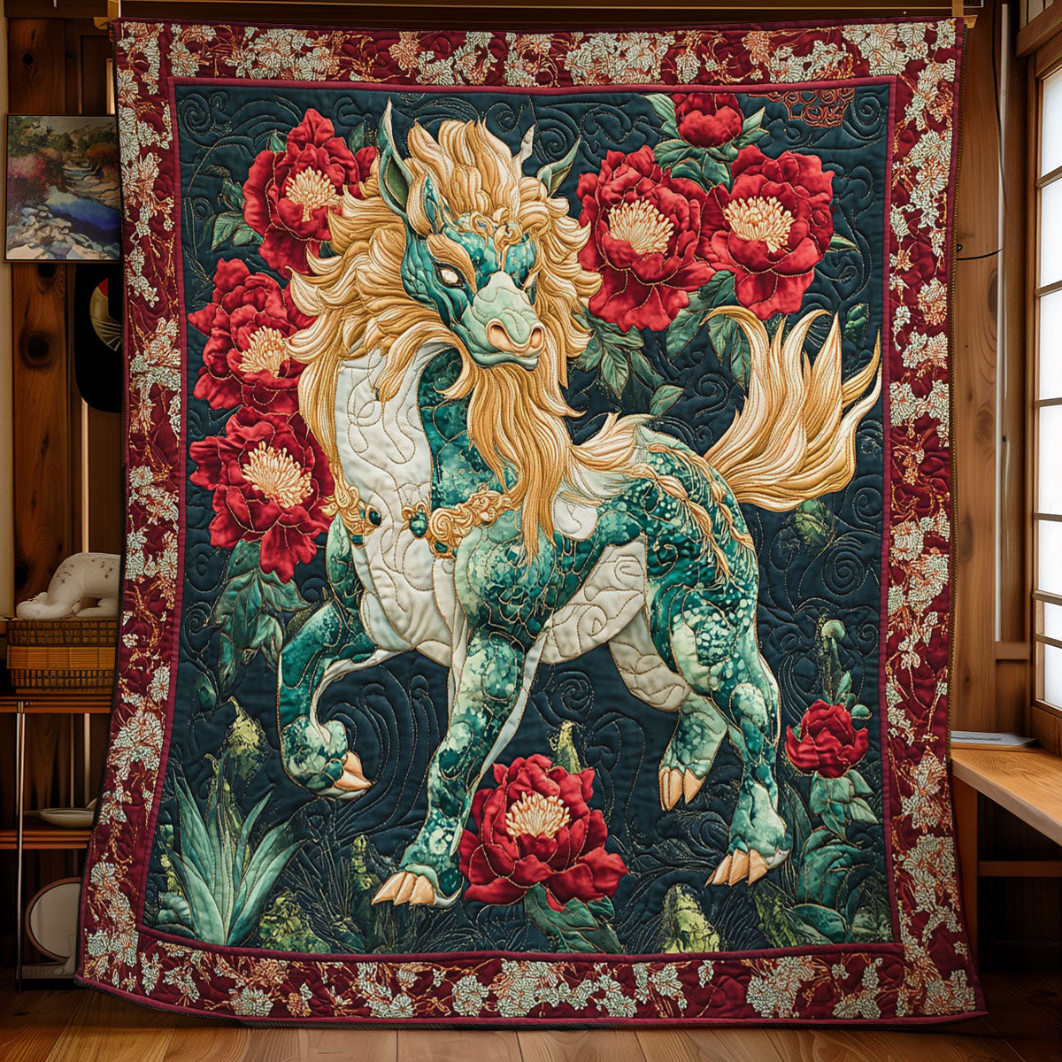 Kirin Grace Bloom CW2107017CL Quilt