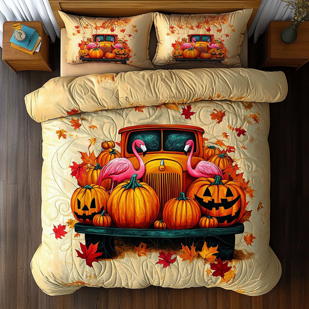 The Flamingo Haul WY0108046CL Duvet Cover Set