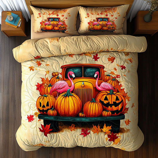 The Flamingo Haul WY0108046CL Duvet Cover Set