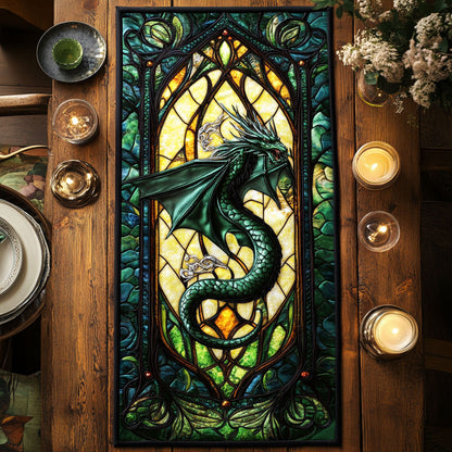 Arcane Dragon CW1301161CL Quilted Table Runner