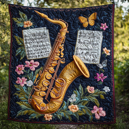 Saxophone Bloom WN2409045CL Quilt