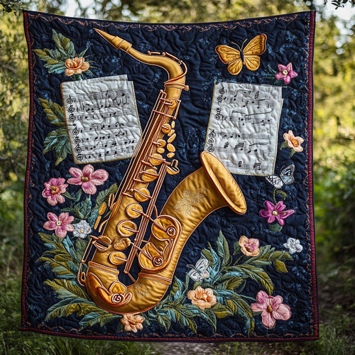 Saxophone Bloom WN2409045CL Quilt