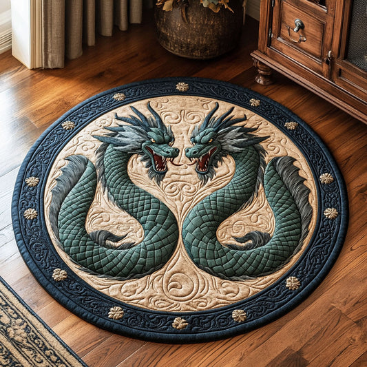 Fivefold Spirit CP2407052CL Quilted Round Mat