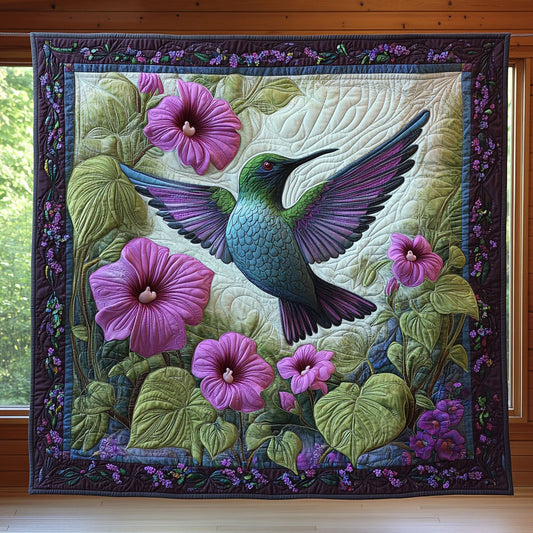 Hummingbird Garden Flight CW0210025CL Quilt
