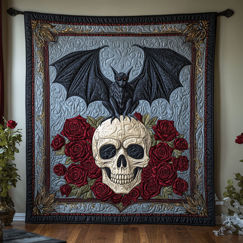 Crimson Thorns DH2509054CL Quilt