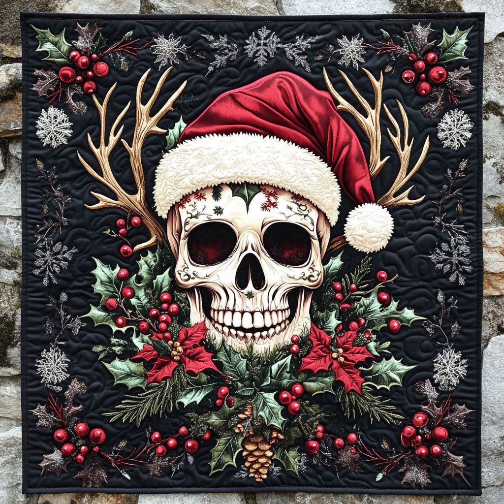 Skull Noel Flame WN0310071CL Quilt