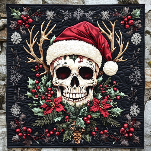 Skull Noel Flame WN0310071CL Quilt