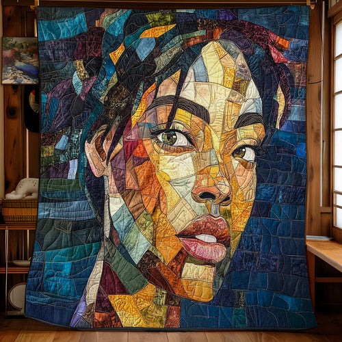 Black Women Portrait WY1202076CL Quilt