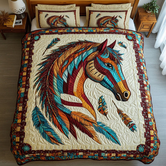 Native Horse Head DH0210008CL Duvet Cover Set