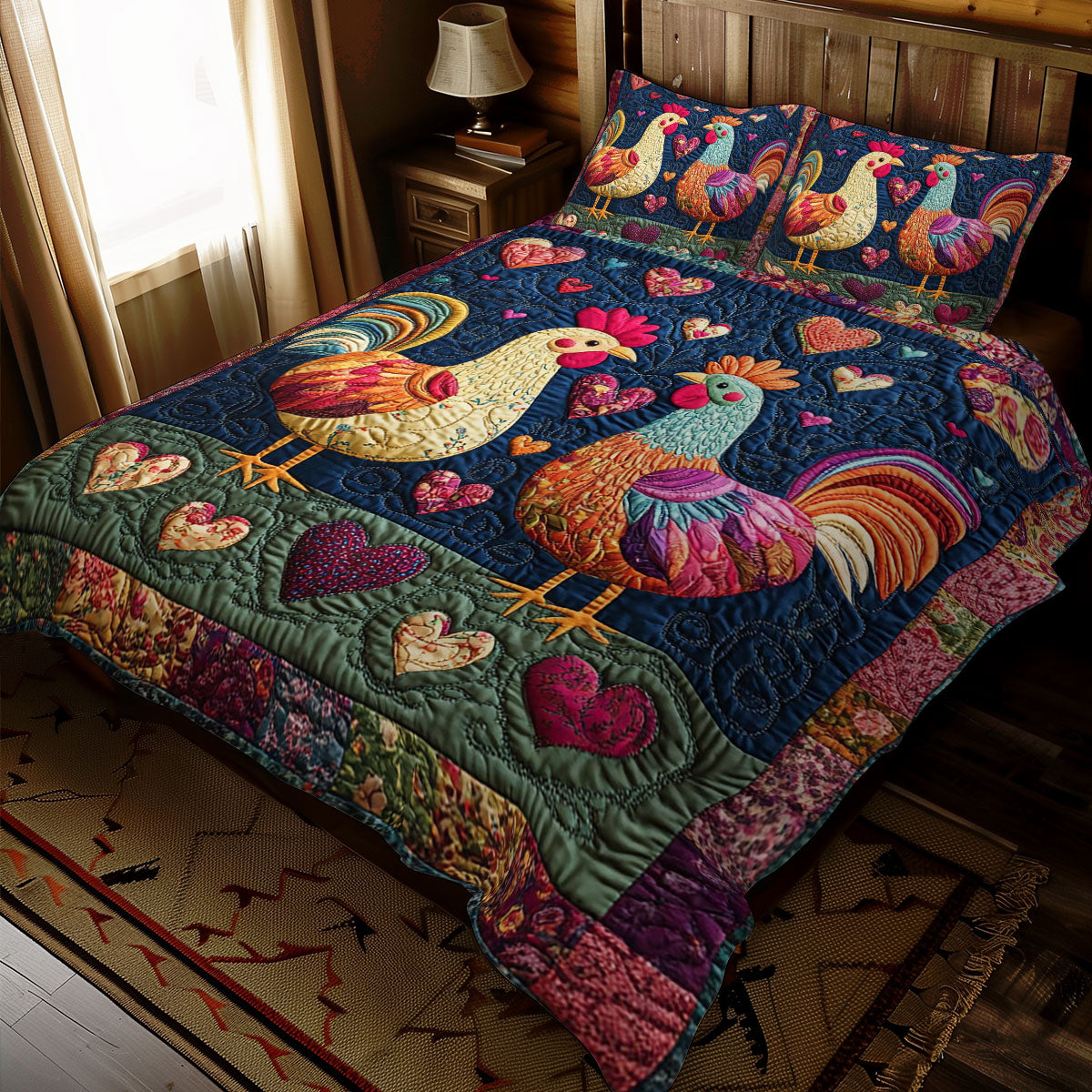 Chicken WJ2111032CL Duvet Cover Set