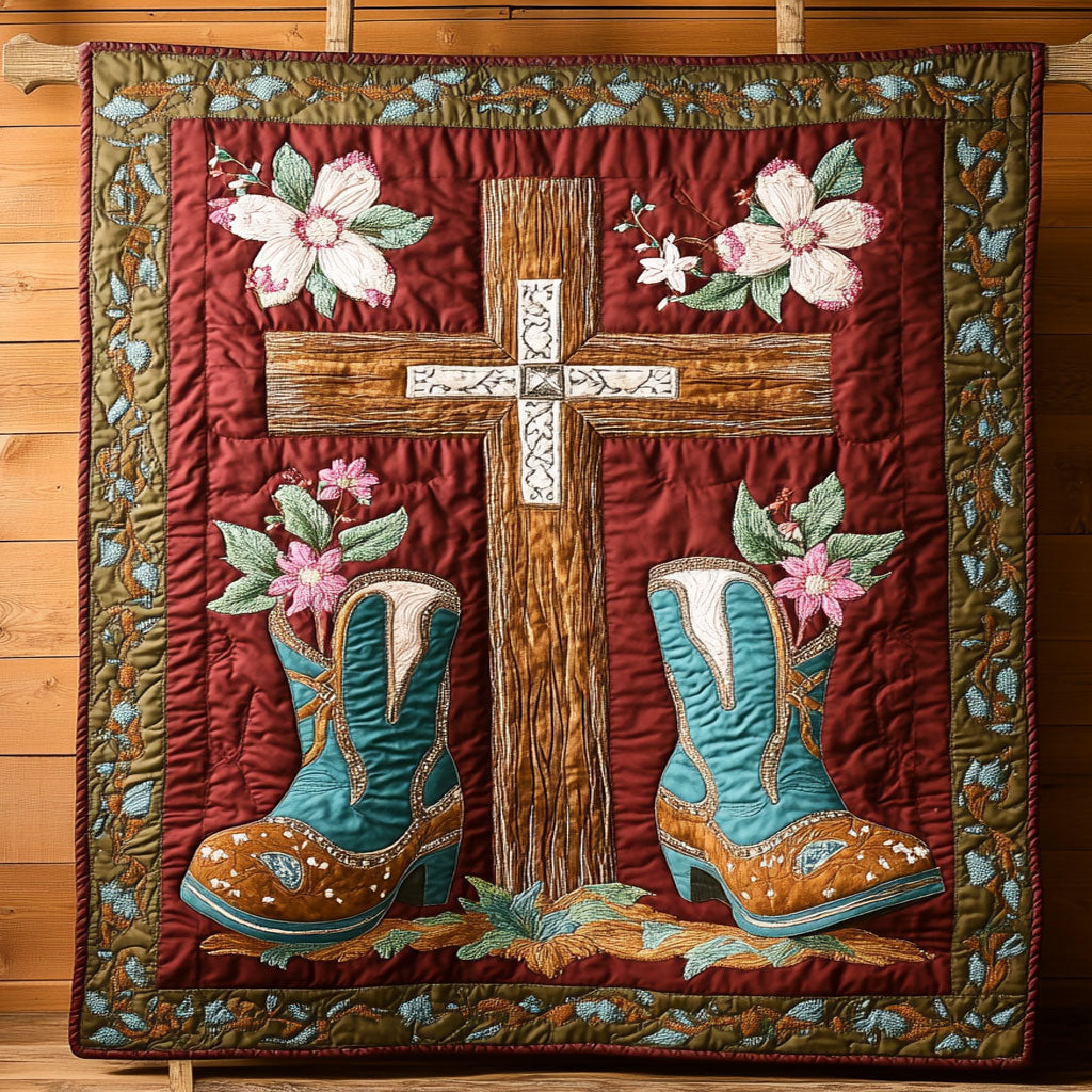 Crossroads And Flowers WY0508026CL Quilt