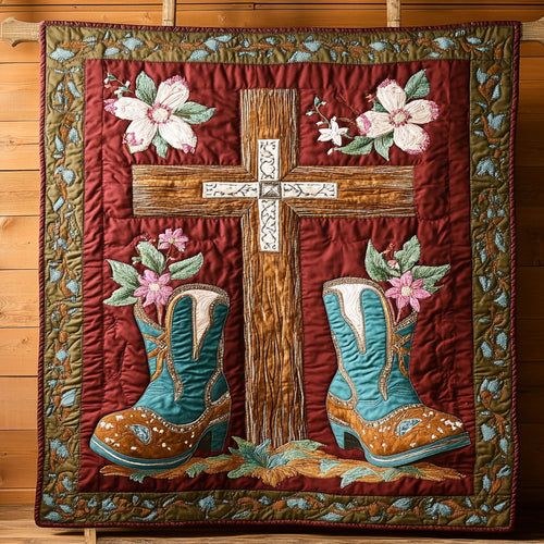 Crossroads And Flowers WY0508026CL Quilt