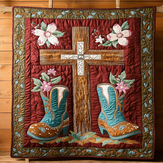 Crossroads And Flowers WY0508026CL Quilt