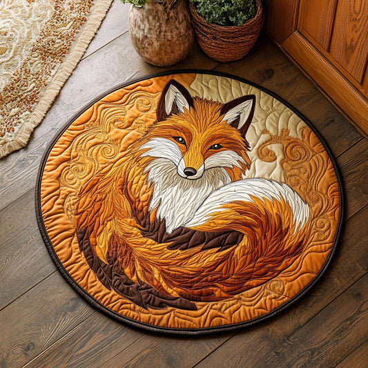 Charming Fox WX2805008CL Quilted Round Mat