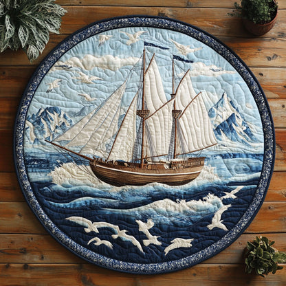 Sail Spirit CW1505140CL Quilted Round Mat