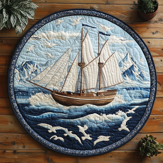 Sail Spirit CW1505140CL Quilted Round Mat