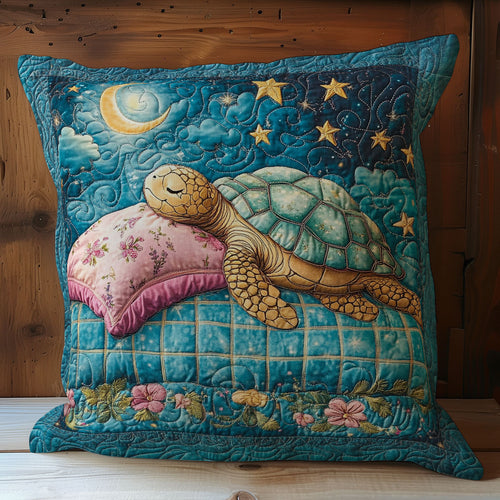 Sleeping Baby Turtle WY2401031CL Quilt Pillow Case