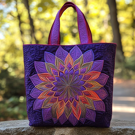 Eternal Mandala WN2209027CL Quilted Tote Bag